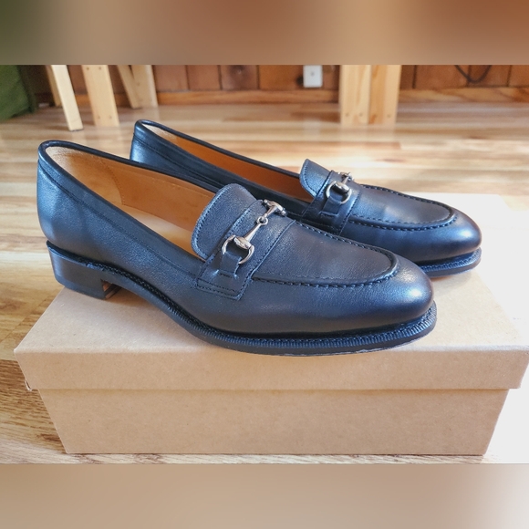 meermin vitello black women's loafer - Picture 6 of 8